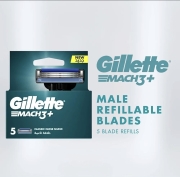تیغ یدک ژیلت مدل Gillette Mach 3 (بسته 5 عددی)